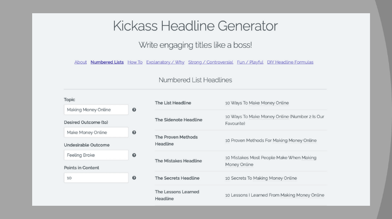 creative blog title generators