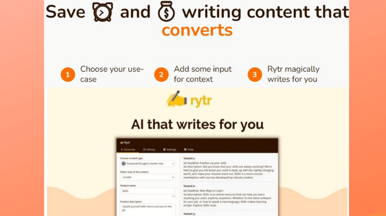 Ai writing tool