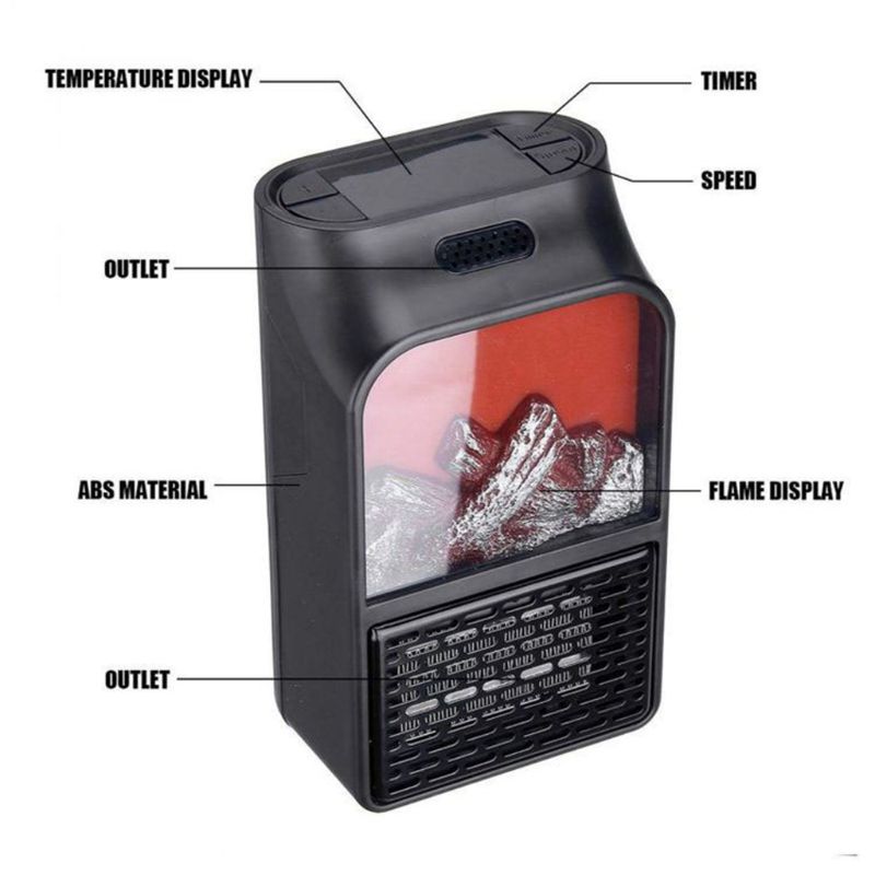 Heater with display
