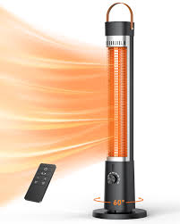 tower heater with remote control