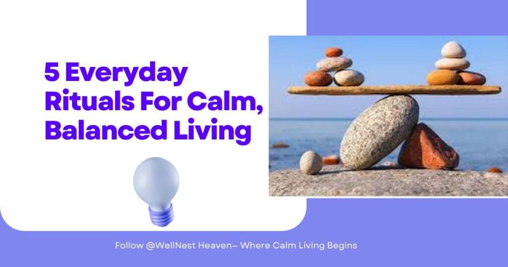 Healthy routine for better life