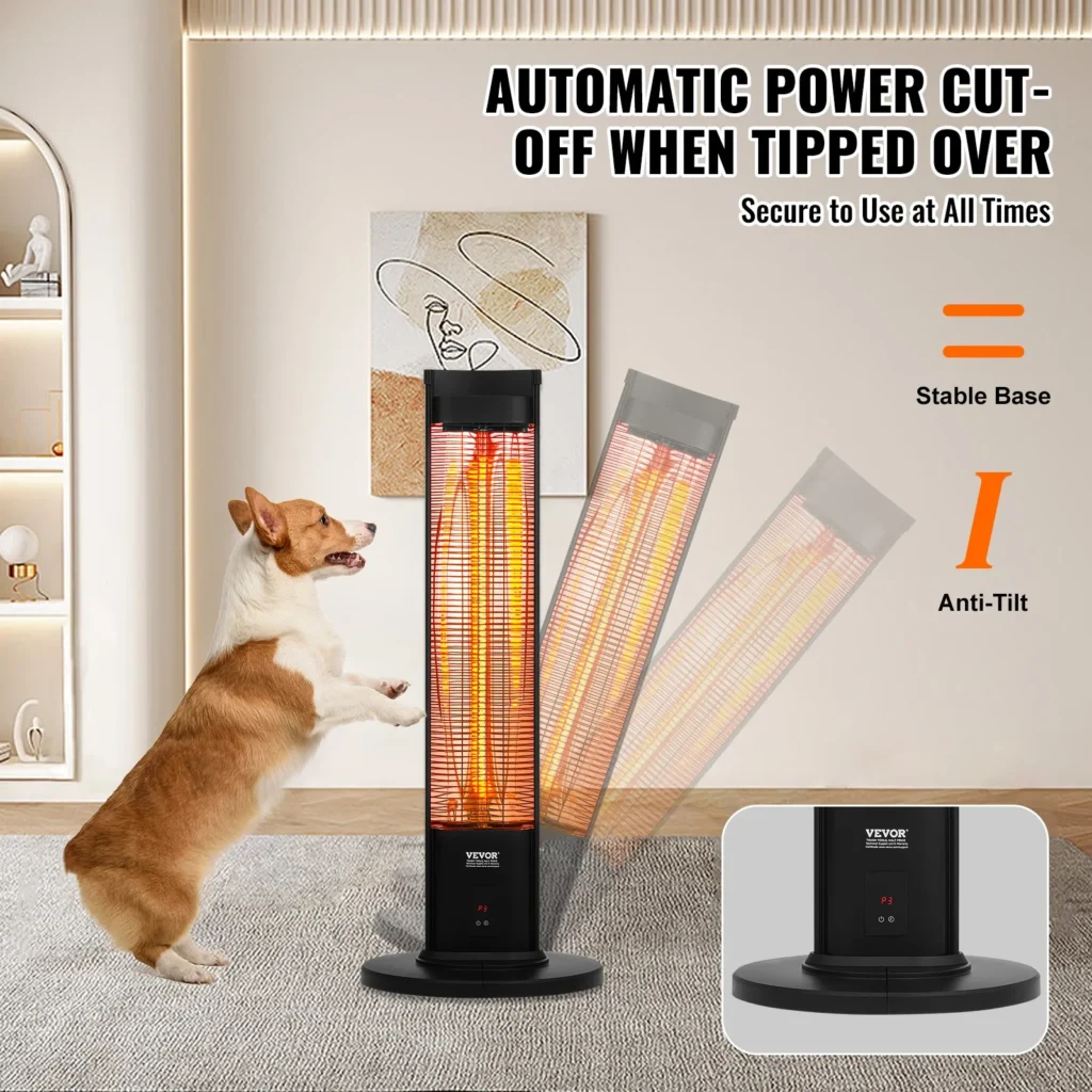 tower heater outdoor