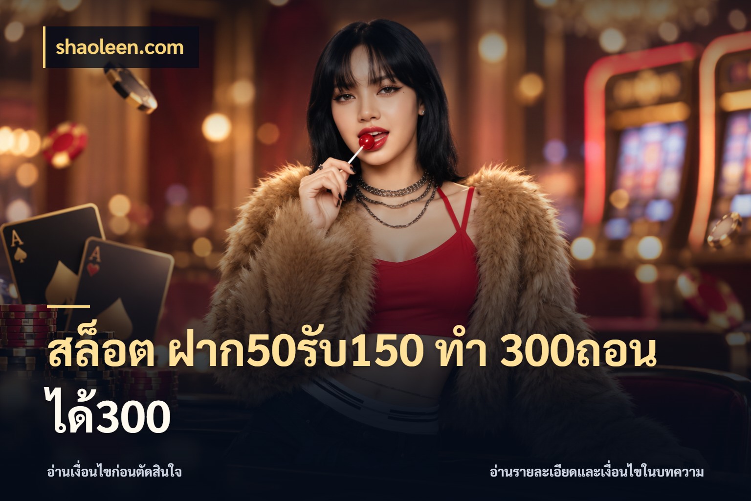 สล็อต ฝาก50รับ150 ทํา 300ถอนได้300 สายโบนัสเลือกจังหวะสนุกได้อย่างไร ในมุม shaoleen.com