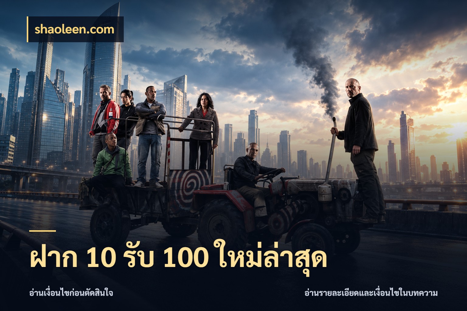 ฝาก 10 รับ 100 ใหม่ล่าสุด สายโบนัสเลือกจังหวะสนุกได้อย่างไร กับ shaoleen.com