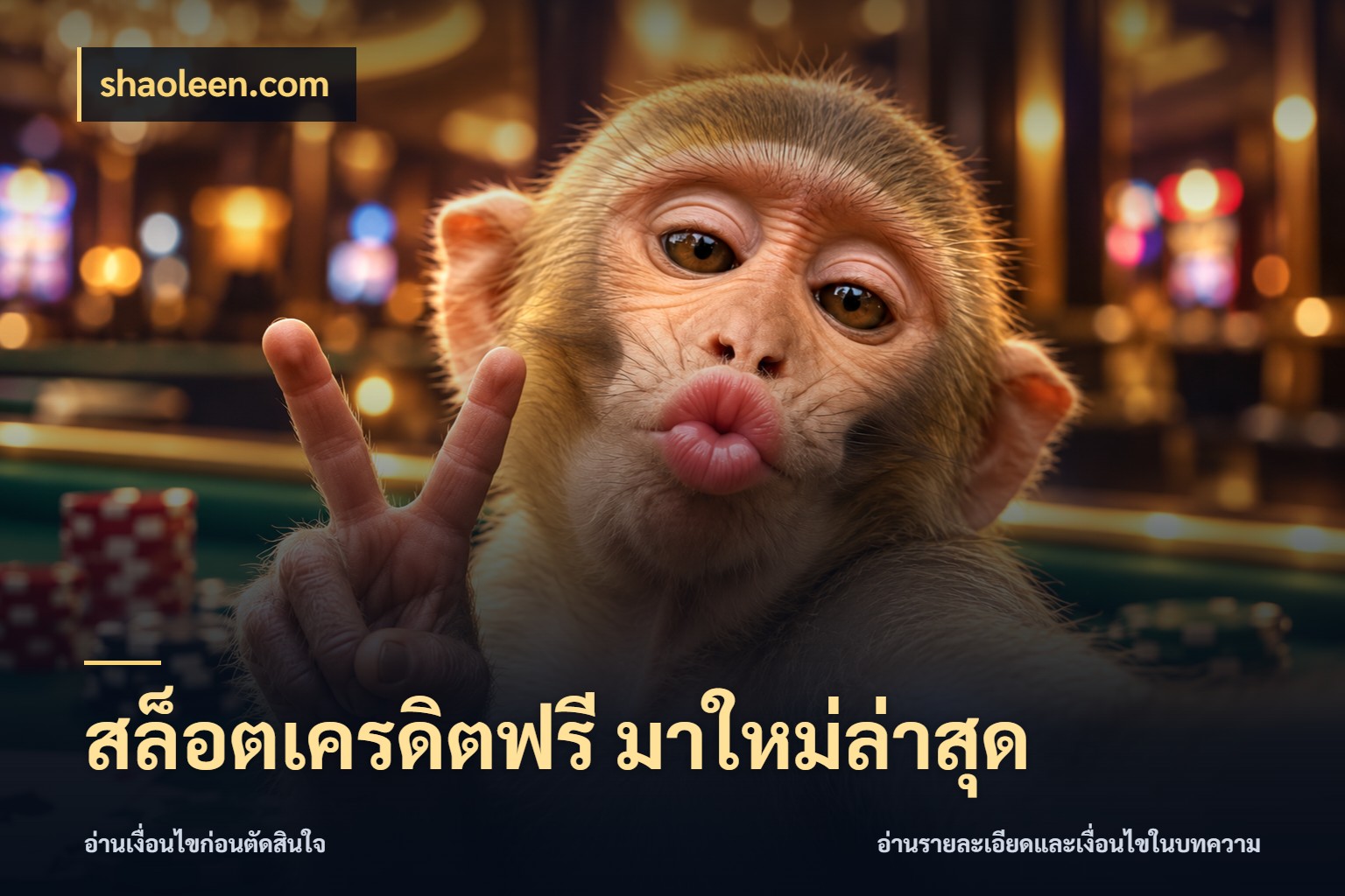 สล็อตเครดิตฟรี มาใหม่ล่าสุด shaoleen.com สิทธิ์ที่สายโบนัสสนใจกับวิธีรับ