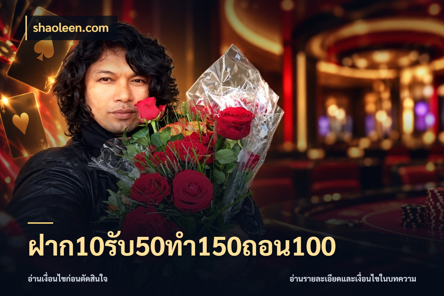 ฝาก10รับ50ทํา150ถอน100 shaoleen.com เปิดมุมโปรให้เข้ากับเกมแนวโปรด