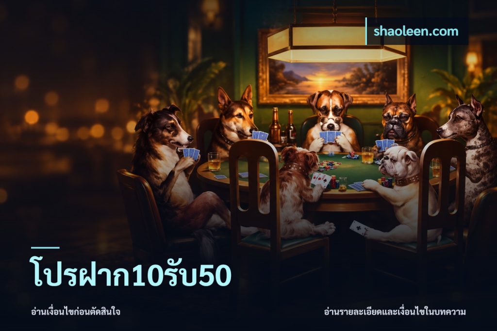 โปรฝาก10รับ50