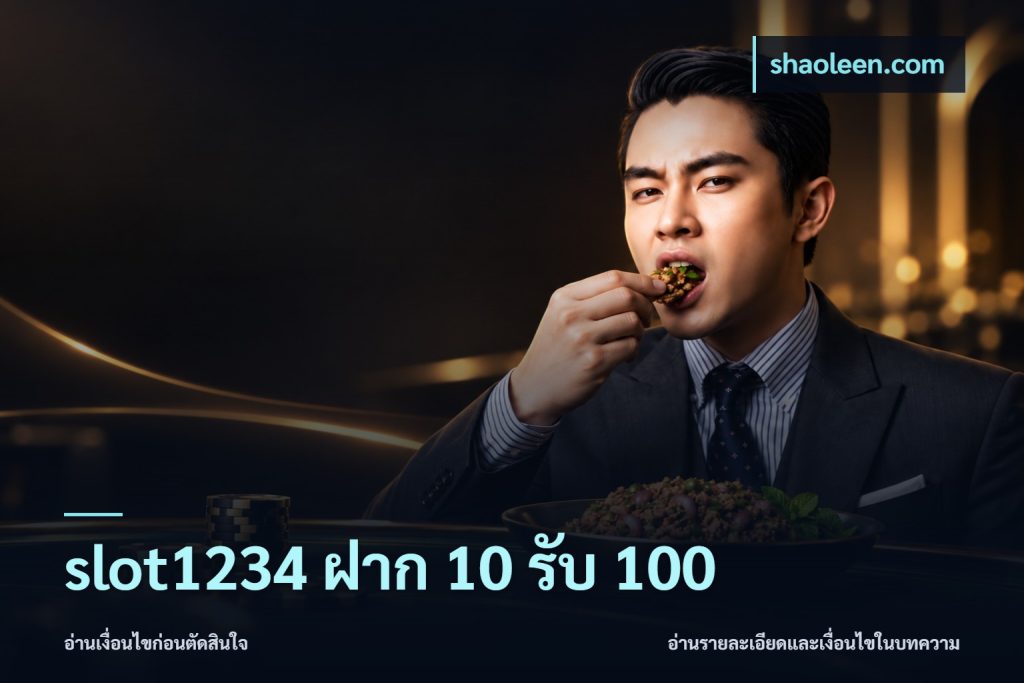 slot1234 ฝาก 10 รับ 100