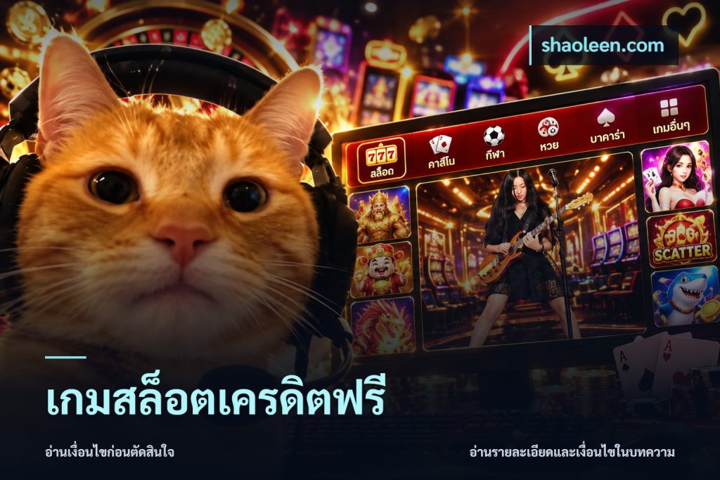 เกมสล็อตเครดิตฟรี