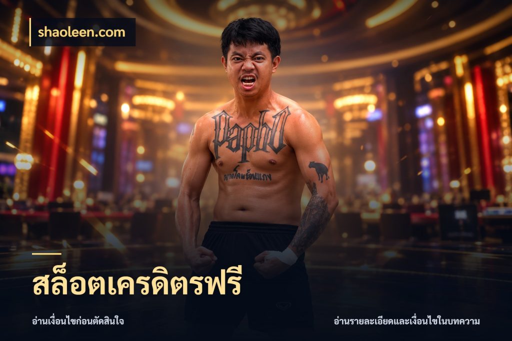 สล็อตเครดิตรฟรี