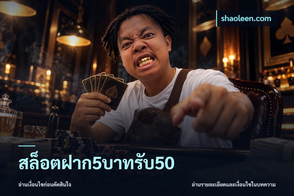 สล็อตฝาก5บาทรับ50