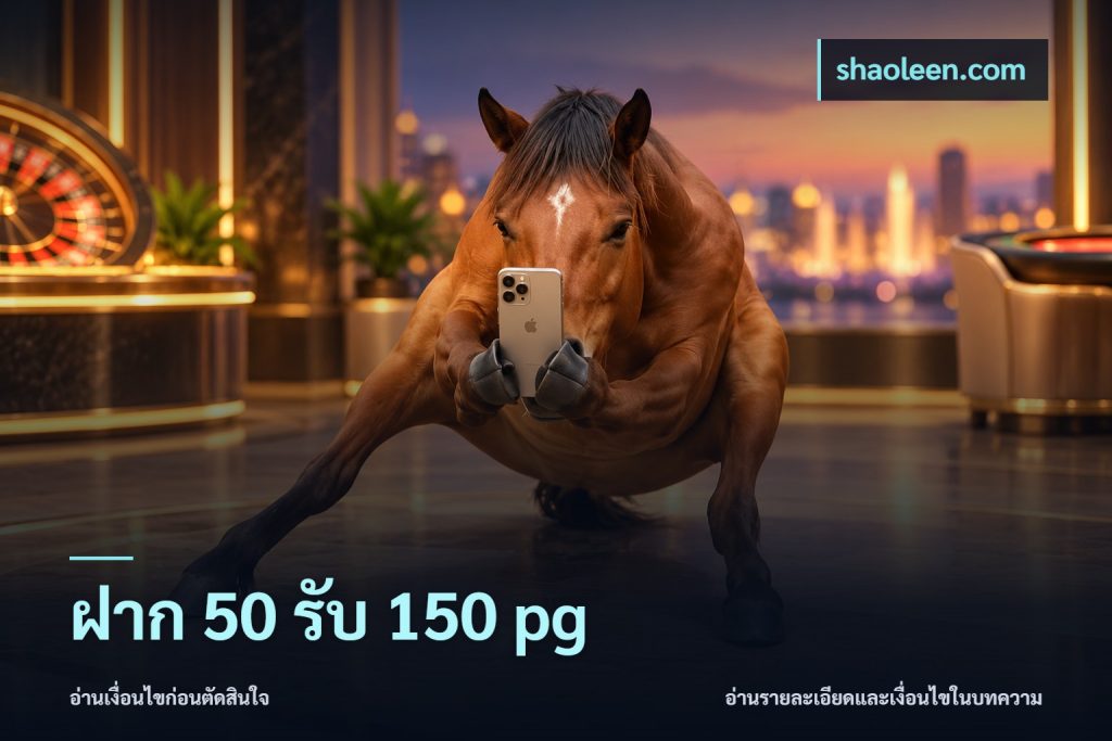 ฝาก 50 รับ 150 pg