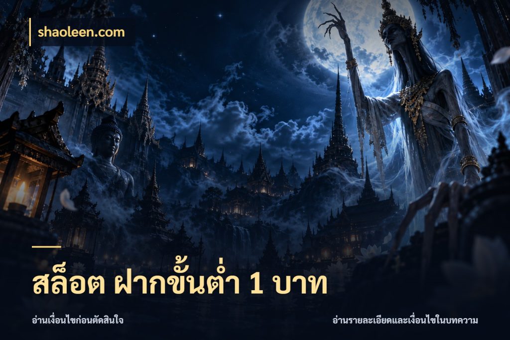 สล็อต ฝากขั้นต่ำ 1 บาท shaoleen.com เงินตั้งต้นกับความสนุกที่คุณกำหนด