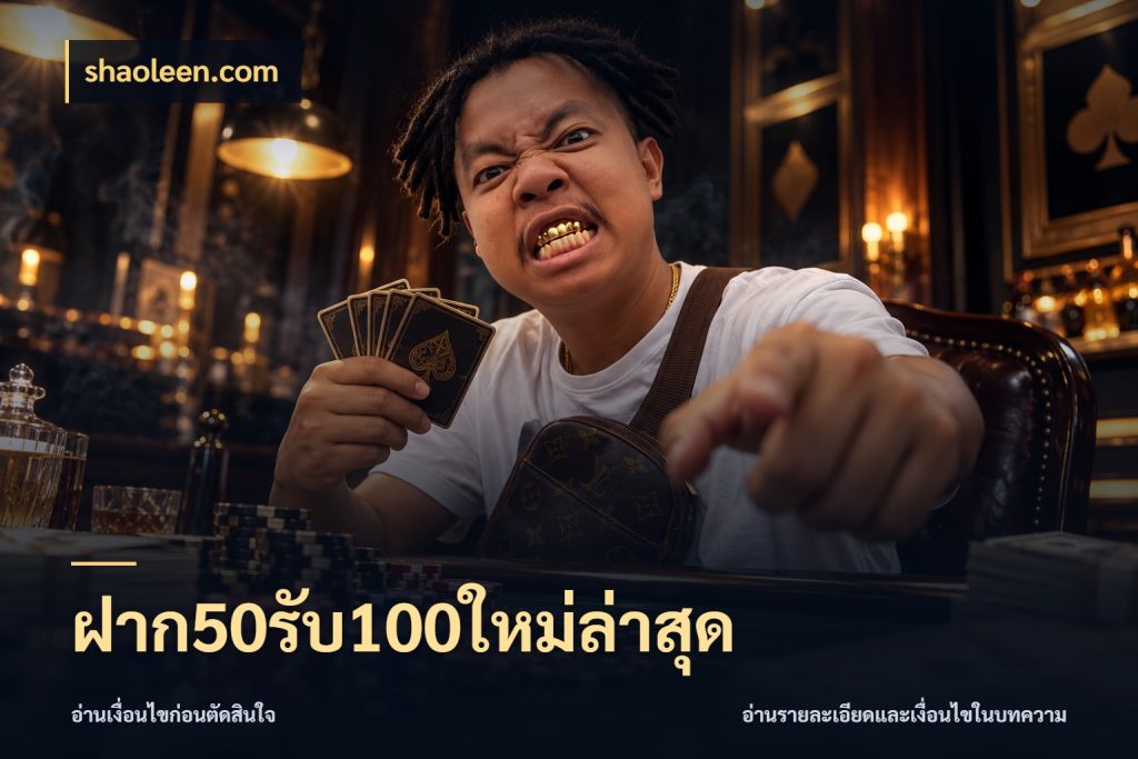 ฝาก50รับ100ใหม่ล่าสุด