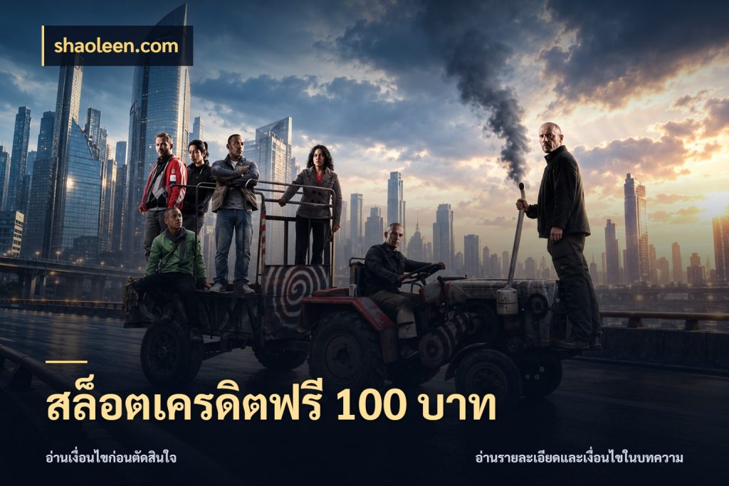 สล็อตเครดิตฟรี 100 บาท