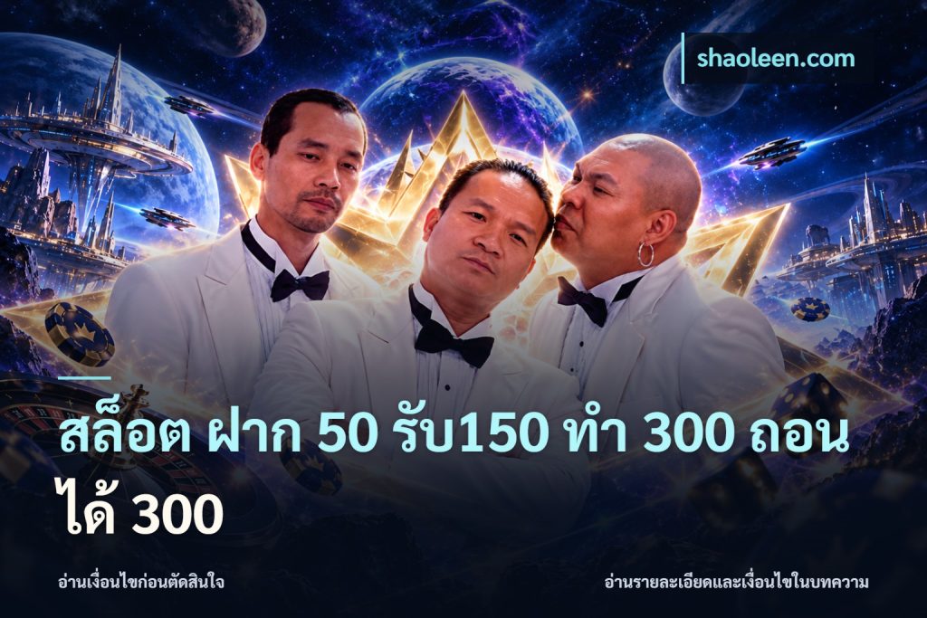 สล็อต ฝาก 50 รับ150 ทํา 300 ถอนได้ 300