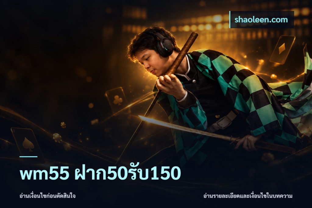wm55 ฝาก50รับ150