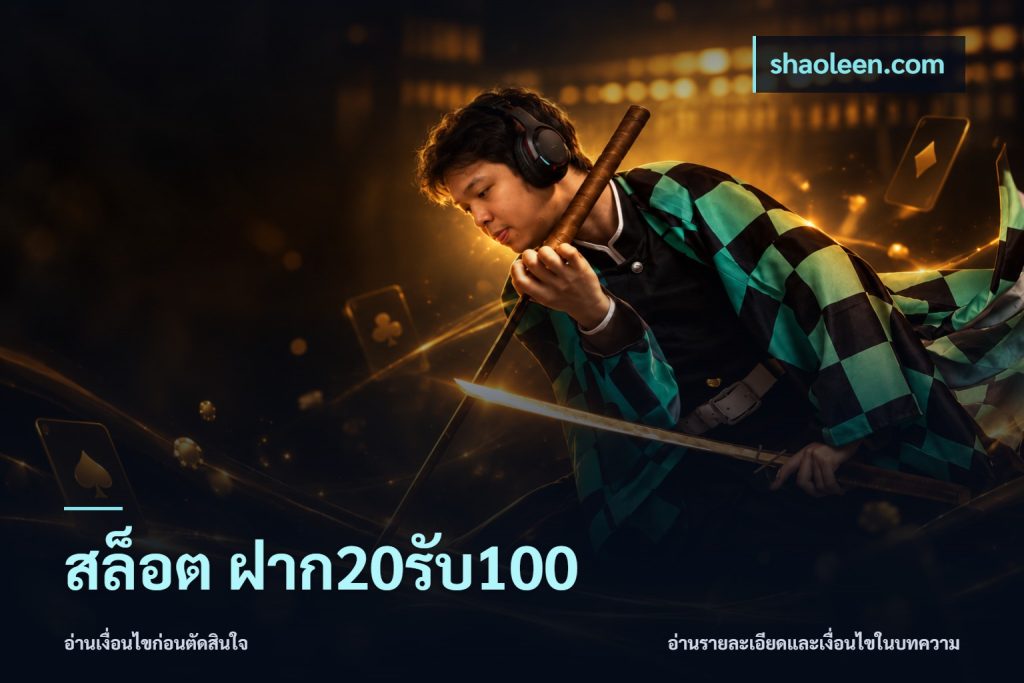 สล็อต ฝาก20รับ100