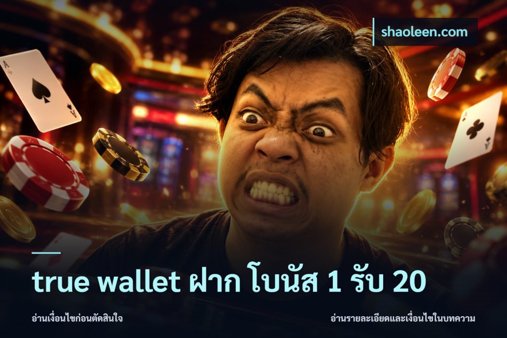 true wallet ฝาก โบนัส 1 รับ 20