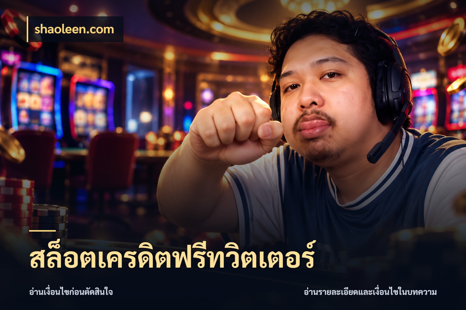 สล็อตเครดิตฟรีทวิตเตอร์ เลือกสไตล์ความสนุกจากรูปแบบเครดิต กับ shaoleen.com