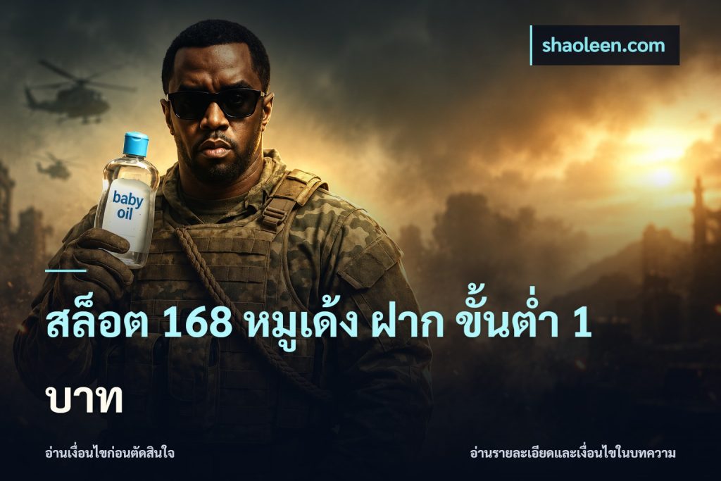 สล็อต 168 หมูเด้ง ฝาก ขั้นต่ำ 1 บาท