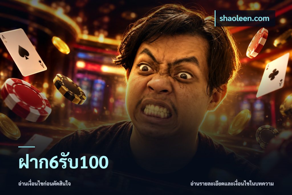 ฝาก6รับ100