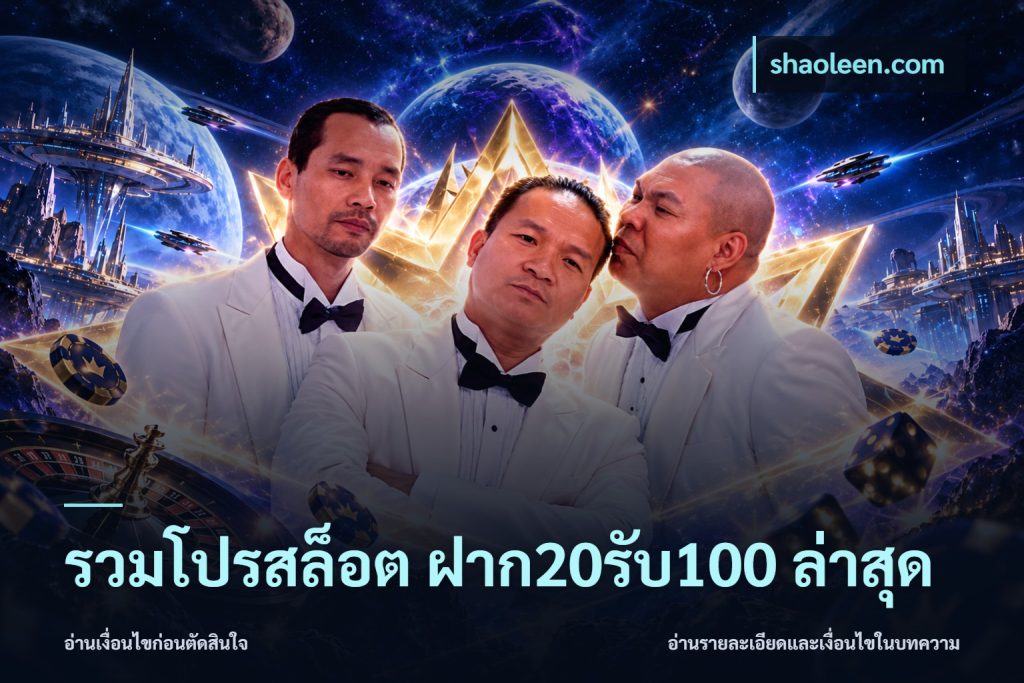 รวมโปรสล็อต ฝาก20รับ100 ล่าสุด