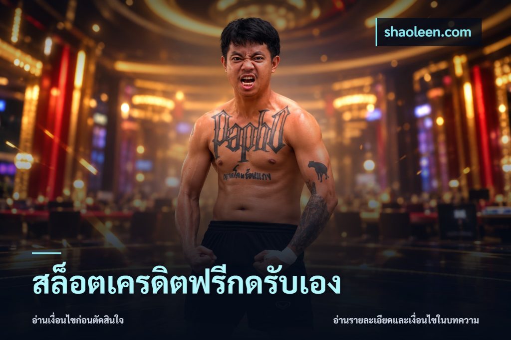 สล็อตเครดิตฟรีกดรับเอง