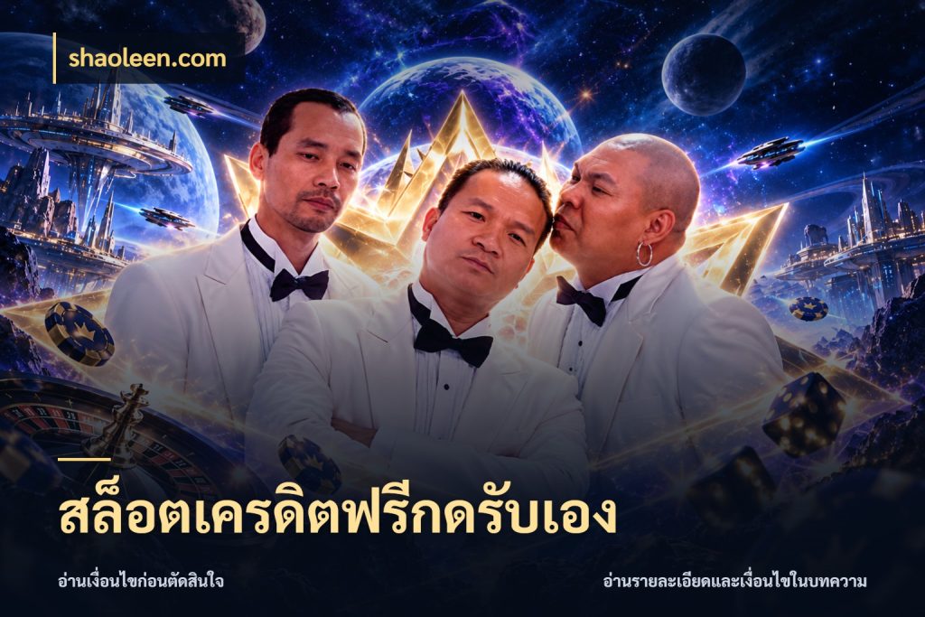สล็อตเครดิตฟรีกดรับเอง เปิดประเด็นเครดิตฟรีสำหรับคนชอบลุ้น สไตล์ shaoleen.com