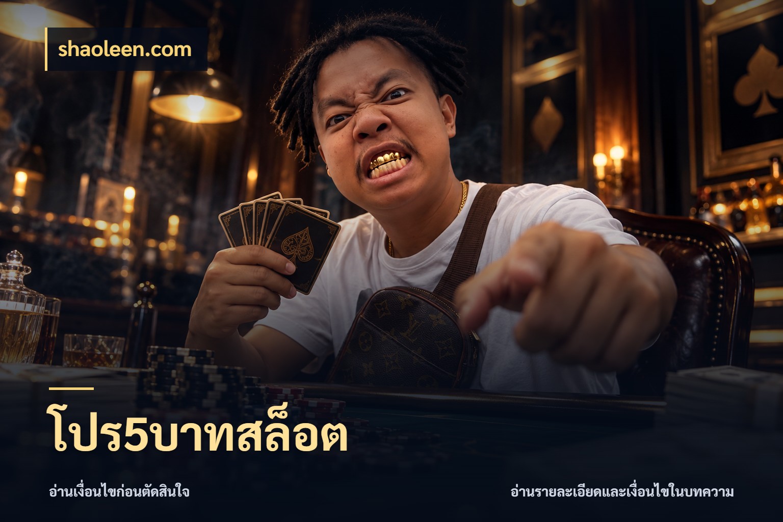 โปร5บาทสล็อต เงินตั้งต้นกับความสนุกที่คุณกำหนด กับ shaoleen.com