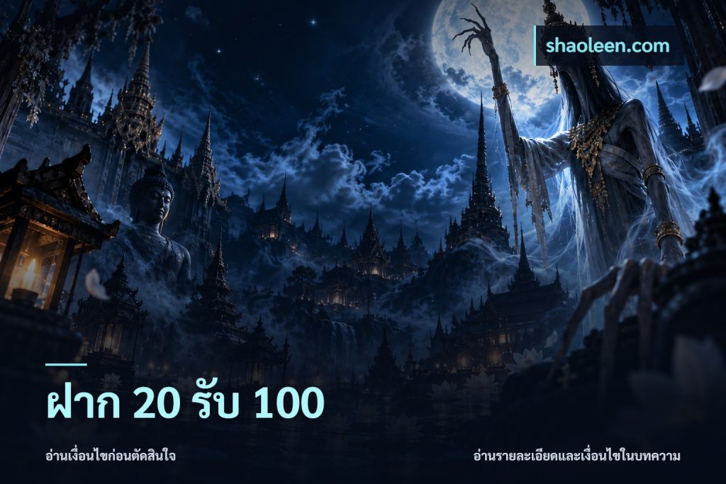 ฝาก 20 รับ 100