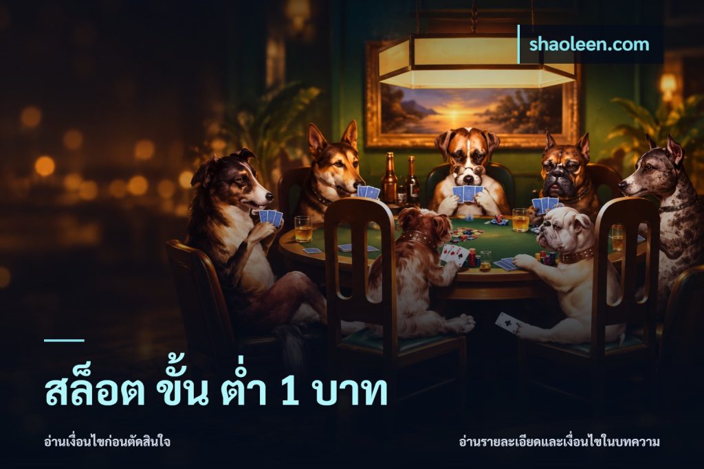 สล็อต ขั้น ต่ํา 1 บาท