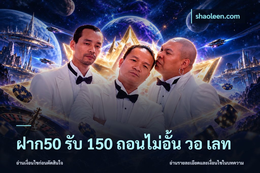 ฝาก50 รับ 150 ถอนไม่อั้น วอ เลท