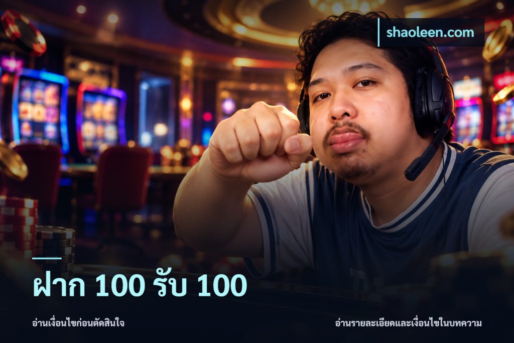 ฝาก 100 รับ 100