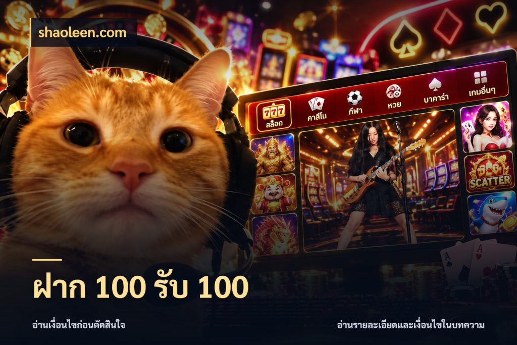 ฝาก 100 รับ 100