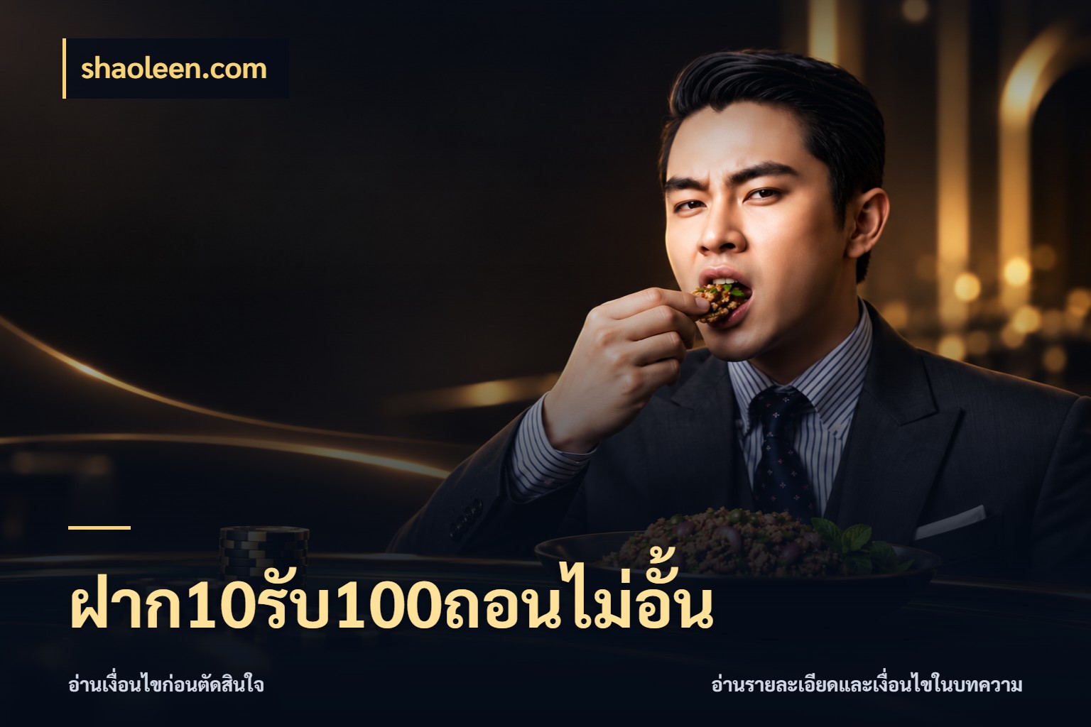 ฝาก10รับ100ถอนไม่อั้น shaoleen.com จับคู่โบนัสกับสไตล์เกมที่ชอบ