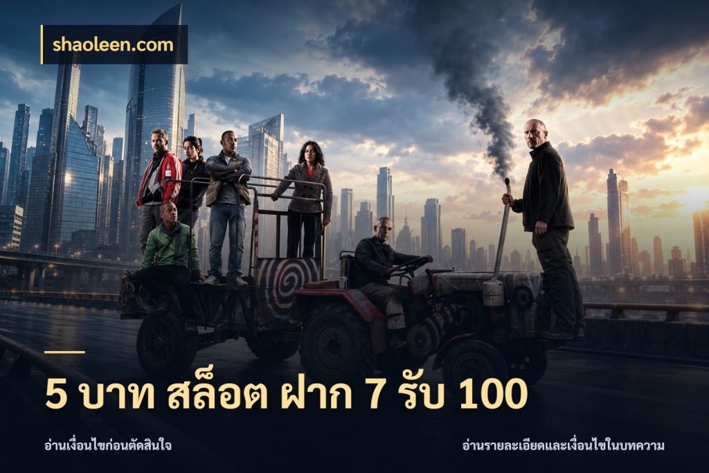 5 บาท สล็อต ฝาก 7 รับ 100 shaoleen.com สายโบนัสเลือกจังหวะสนุกได้อย่างไร