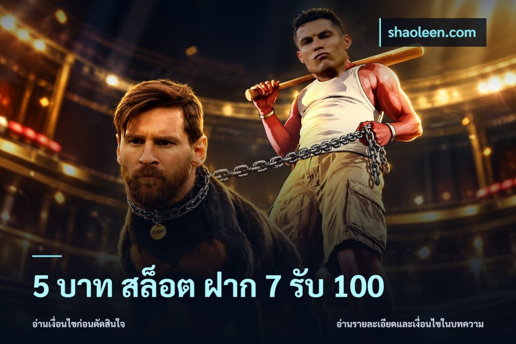 5 บาท สล็อต ฝาก 7 รับ 100
