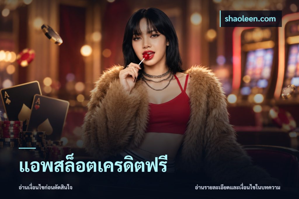แอพสล็อตเครดิตฟรี
