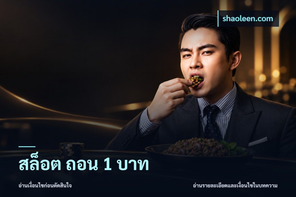 สล็อต ถอน 1 บาท