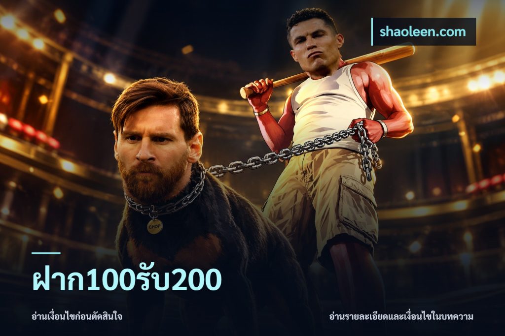 ฝาก100รับ200