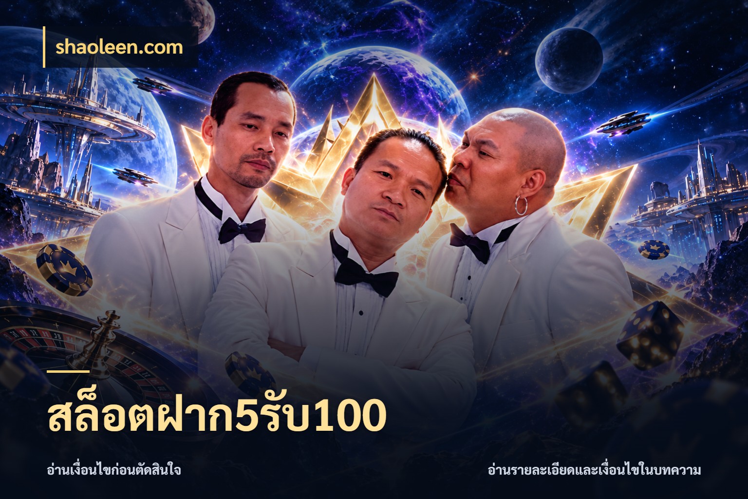 สล็อตฝาก5รับ100 สายโบนัสเลือกจังหวะสนุกได้อย่างไร ในมุม shaoleen.com