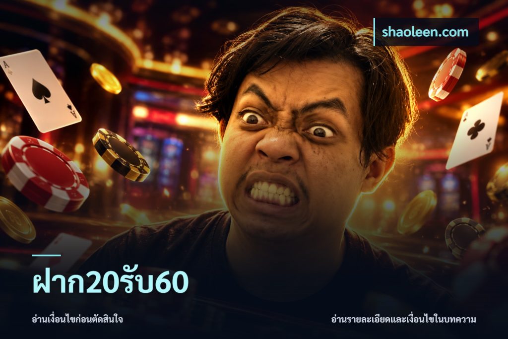 ฝาก20รับ60