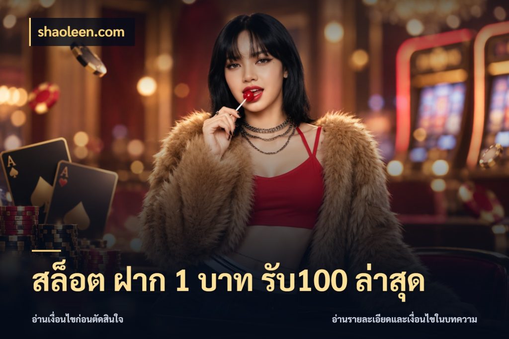 สล็อต ฝาก 1 บาท รับ100 ล่าสุด สายโบนัสเลือกจังหวะสนุกได้อย่างไร สไตล์ shaoleen.com