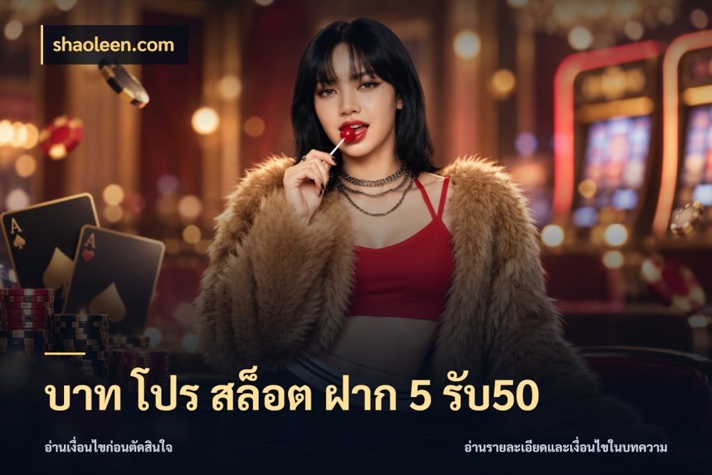 บาท โปร สล็อต ฝาก 5 รับ50 shaoleen.com ยอดฝากและยอดรับในมุมของคนชอบลุ้น