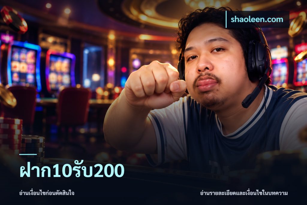 ฝาก10รับ200