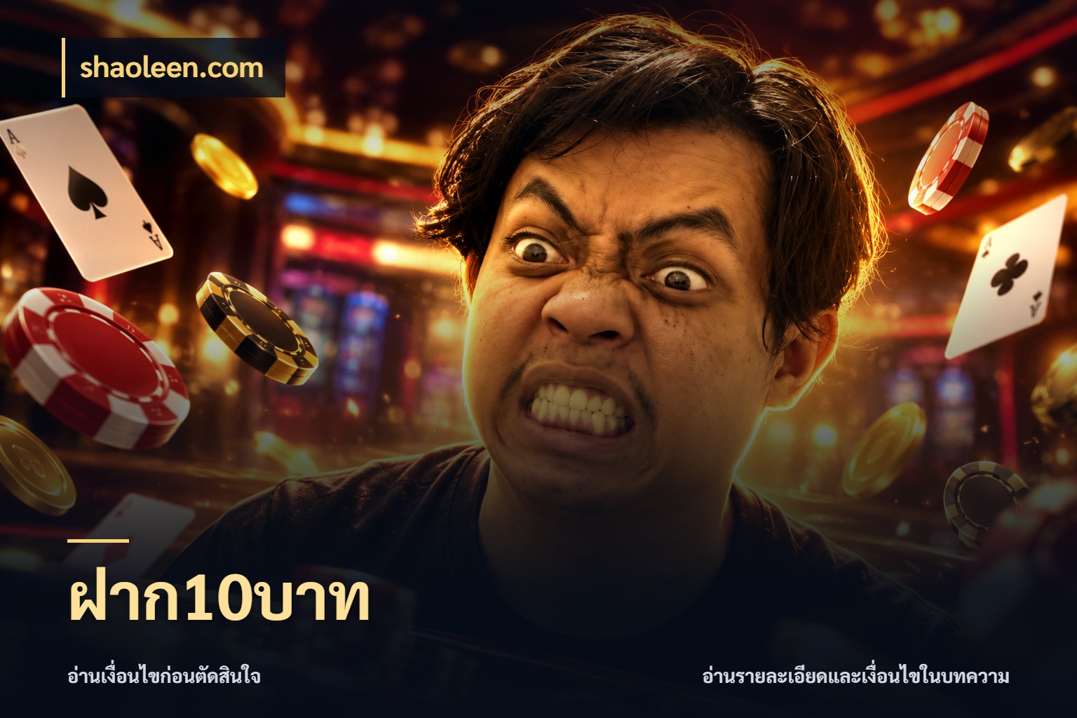 ฝาก10บาท เปิดมุมยอดเริ่มต้นสำหรับคนชอบเกม กับ shaoleen.com