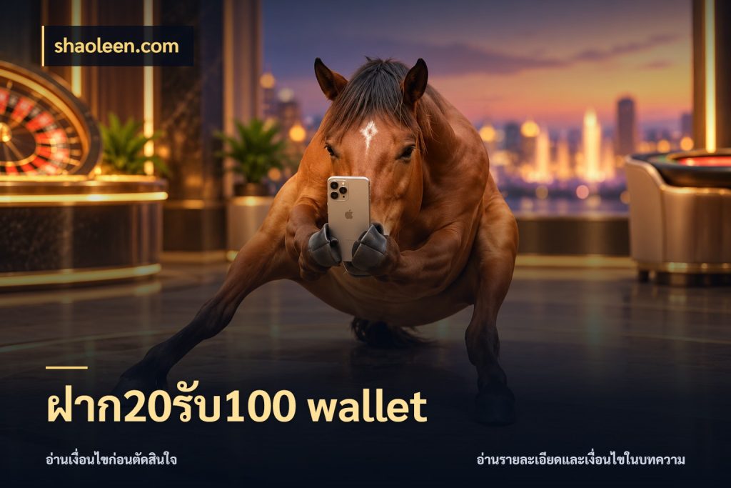 ฝาก20รับ100 wallet