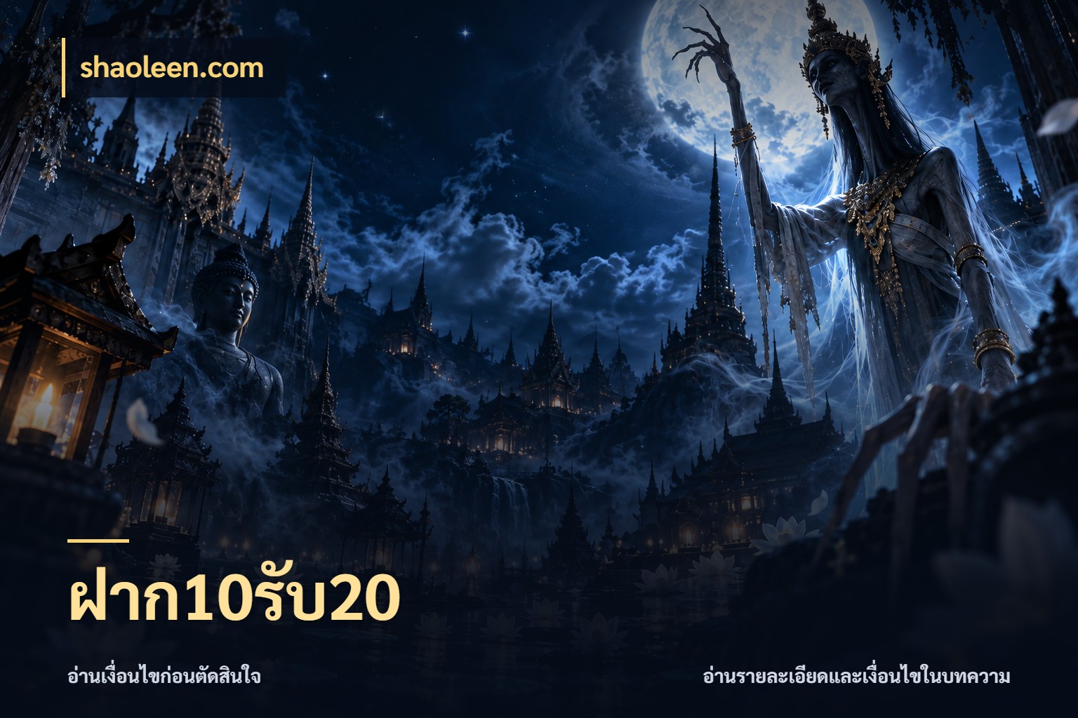 ฝาก10รับ20 shaoleen.com สีสันของโปรฝากและยอดรับ
