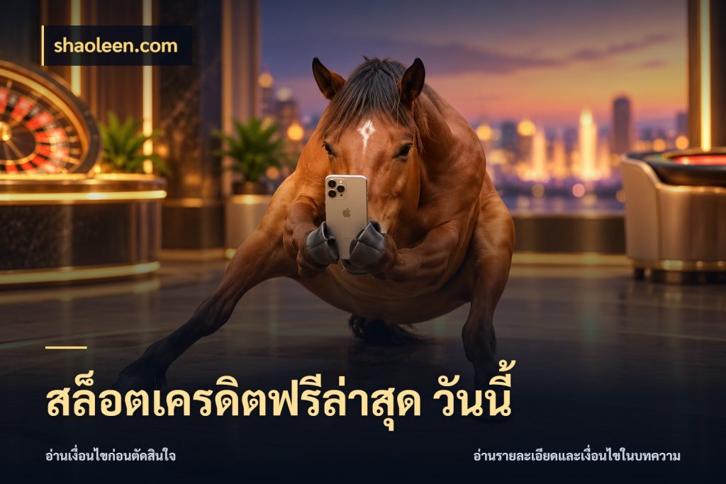 สล็อตเครดิตฟรีล่าสุด วันนี้ สีสันของเครดิตฟรีและเกมแนวที่ชอบ ในมุม shaoleen.com